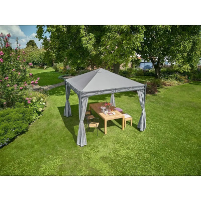 Střecha pavilonu Menorca, šedá, pro Sunfun Pavilion Menorca 3,5x3,5 - A Střecha pavilonu Menorca, šedá, pro Sunfun Pavilion Menorca 3,5x3,5 - A
